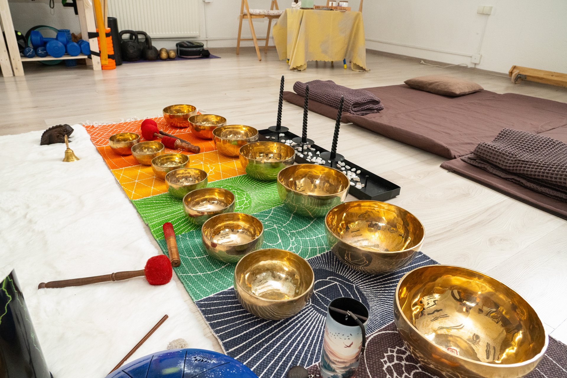 Кузница Здравия: Практика с чашами
